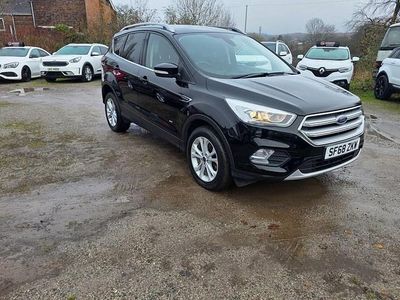 Black Used 2018 Ford Kuga Titanium SUV | £9,590 (Good price)