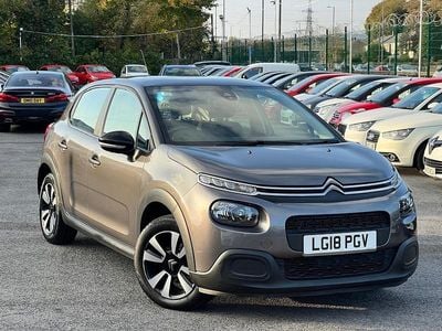 Used Citroën C3 Feel 83 HP (61 kW) 2018 Grey Hatchback