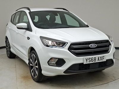 Used Ford Kuga ST-Line 150 HP (110 kW) 2018 White SUV