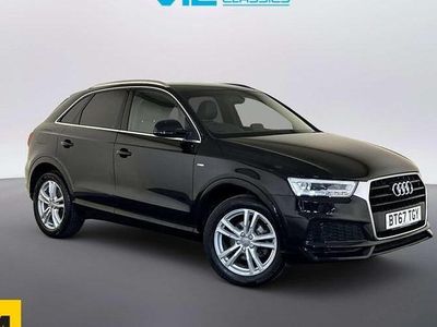Begagnad Audi Q3 S-Line 150 HK (110 kW) 2017 Svart SUV