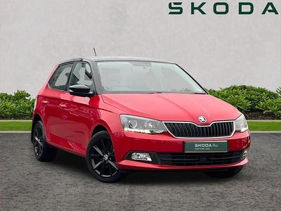 Used Skoda Fabia Colour Edition 94 HP (69 kW) 2018 Red Hatchback