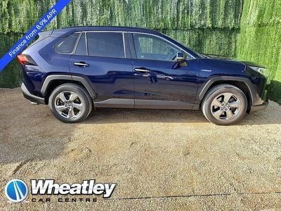 Used Toyota RAV4 Hybrid 2020 Blue SUV