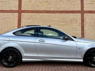Used Mercedes C250 Sport Edition 204 HP (150 kW) 2014 Silver Coupe