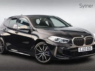 Used BMW M135 Shadowline 302 HP (222 kW) 2023 Black Hatchback