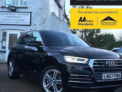 Black Used 2017 Audi Q5 S-Line SUV | £19,990 (A bit pricey)