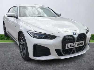 Used BMW i4 M Sport 250 kW (340 HP) 2022 White Sedan