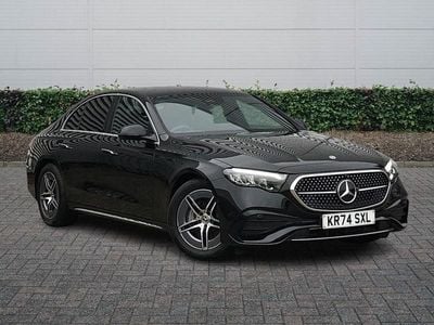 Used Mercedes E200 AMG line 204 HP (150 kW) 2024 Black Sedan
