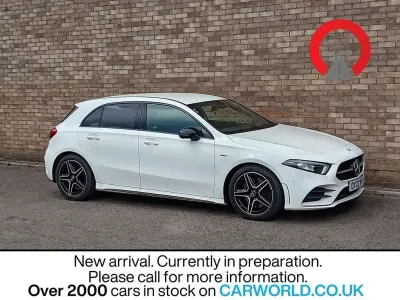 Used Mercedes A250 Executive 224 HP (164 kW) 2022 White Hatchback