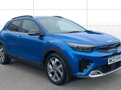 Used Kia Stonic GT-Line 120 HP (88 kW) 2022 Blue SUV