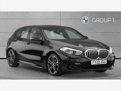 Used BMW 118 M Sport 136 HP (100 kW) 2022 Black Hatchback