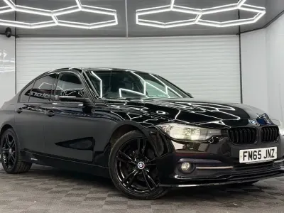 Used BMW 320 Sport Line 187 HP (137 kW) 2016 Black Sedan