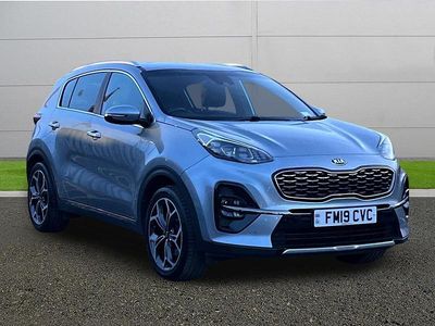 Begagnad Kia Sportage GT-Line 174 HK (127 kW) 2019 Silver SUV