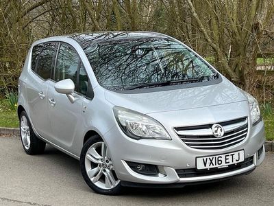 Used Vauxhall Meriva 100 HP (73 kW) 2016 Silver MPV