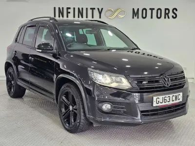 Used VW Tiguan R-line 177 HP (130 kW) 2013 Black SUV