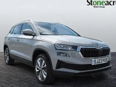 Used Skoda Karoq SE L 110 HP (80 kW) 2023 Grey SUV