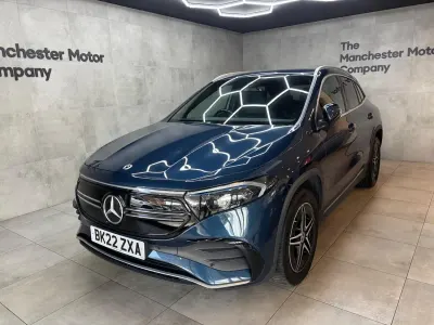 Used Mercedes EQA250 AMG line 139 kW (190 HP) 2022 Blue SUV