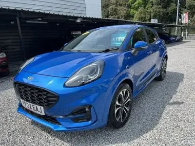 Używany Ford Puma ST-Line 125 KM (91 kW) 2022 Niebieski SUV