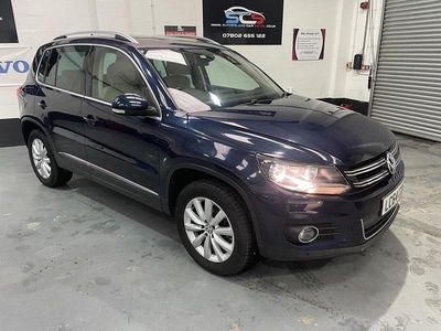 Blue Used 2014 VW Tiguan Match SUV | £9,995 (Fair price)