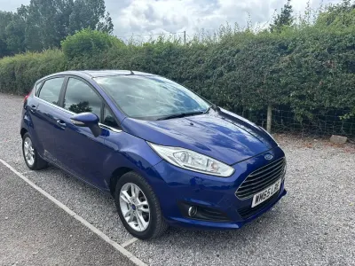 Used Ford Fiesta Zetec 2016 Blue Hatchback