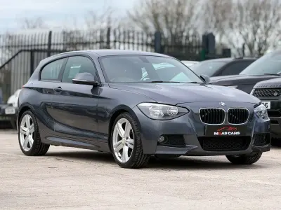 Usado BMW 118 M Sport 143 HP (105 kW) 2012 Cinzento Citadino