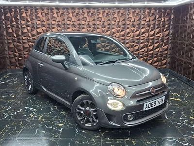 Groove metal grey Used 2019 Fiat 500 Sport Hatchback | £6,299 (Fair price)