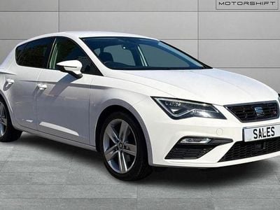 Begagnad Seat Leon FR 150 HK (110 kW) 2017 Vit Halvkombi