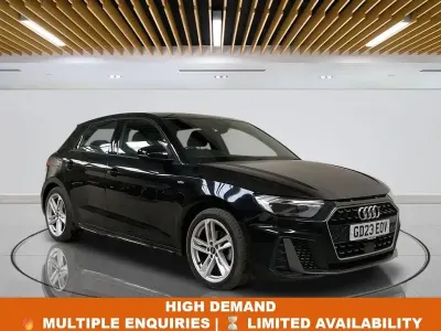 Used Audi A1 Sportback S-Line 110 HP (80 kW) 2023 Black Hatchback