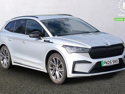 Used Skoda Enyaq iV SportlinePlus 210 kW (286 HP) 2025 Silver SUV
