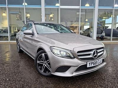 Used Mercedes C200 Premium 195 HP (143 kW) 2018 Grey Sedan