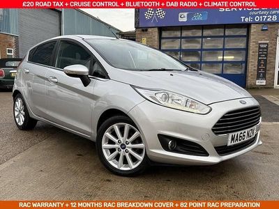 Used Ford Fiesta Titanium 2016 Silver Hatchback