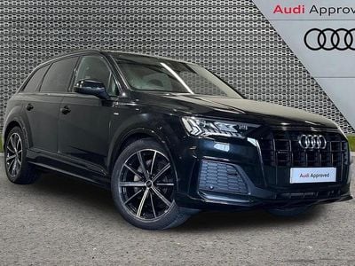 Used Audi Q7 S-Line 228 HP (167 kW) 2023 Black SUV