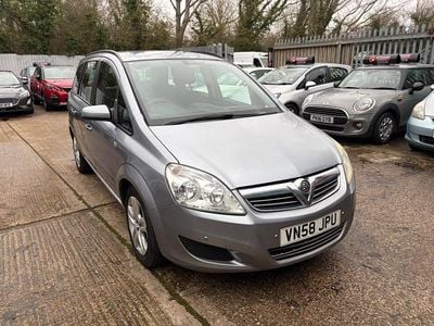 Used Vauxhall Zafira 140 HP (102 kW) 2008 Silver MPV
