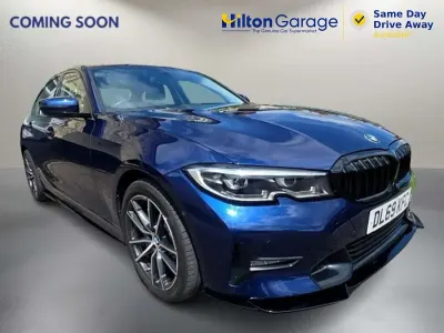Used BMW 330e Sport Line 2020 Blue Sedan