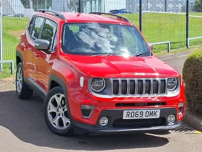 Begagnad Jeep Renegade Limited 150 HK (110 kW) 2019 Röd SUV