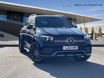 Used Mercedes GLE350 AMG line 2021 Blue Estate