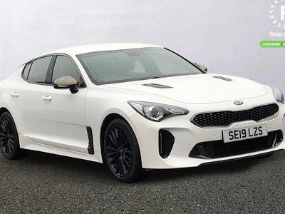 White Used 2019 Kia Stinger GT-Line Hatchback | £18,599 (Fair price)