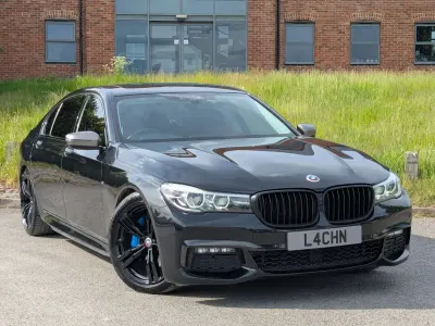 Begagnad BMW 740L M Sport 2016 Svart Sedan