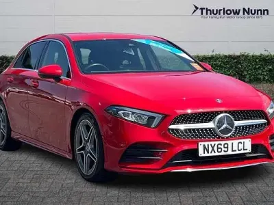 Used Mercedes A180 Executive 136 HP (100 kW) 2019 Red Hatchback