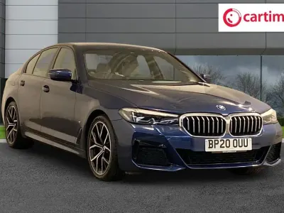 Used BMW 520 M Sport 190 HP (139 kW) 2020 Blue Sedan