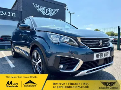 Used Peugeot 5008 Allure 130 HP (95 kW) 2019 Blue SUV