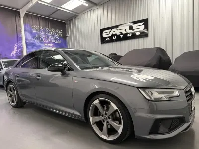 Used Audi A4 Black Edition 150 HP (110 kW) 2019 Grey Sedan