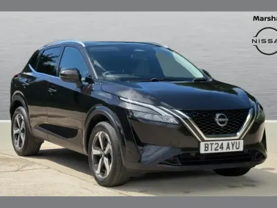 Used Nissan Qashqai N-Connecta 138 HP (101 kW) 2024 Black SUV