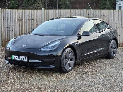 Used Tesla Model 3 Long Range AWD 254 kW (346 HP) 2021 Black Sedan