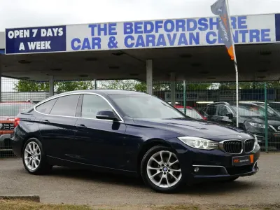 Used BMW 320 Luxury Line 181 HP (133 kW) 2014 Blue Hatchback