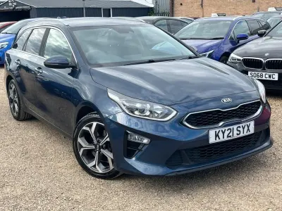 Used Kia Ceed Sportswagon 136 HP (100 kW) 2021 Blue Estate