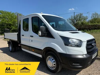 Begagnad Ford Transit 130 HK (95 kW) 2019 Vit Cab