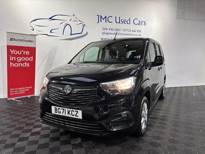 Used Vauxhall Combo S 102 HP (75 kW) 2021 Black MPV
