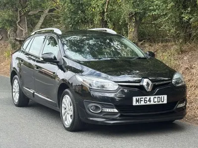 Used Renault Mégane GrandTour Dynamique 110 HP (80 kW) 2014 Black Estate