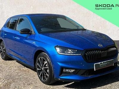 Used Skoda Fabia Monte Carlo 116 HP (85 kW) 2025 Blue Hatchback