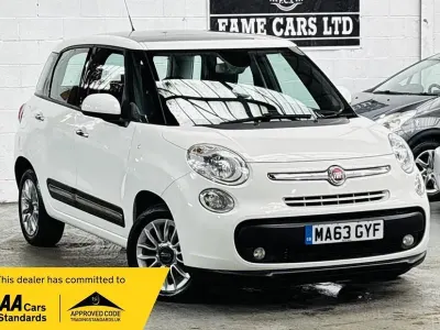 Gebraucht Fiat 500L Lounge 85 PS (62 kW) 2013 Weiß Van / Kleinbus